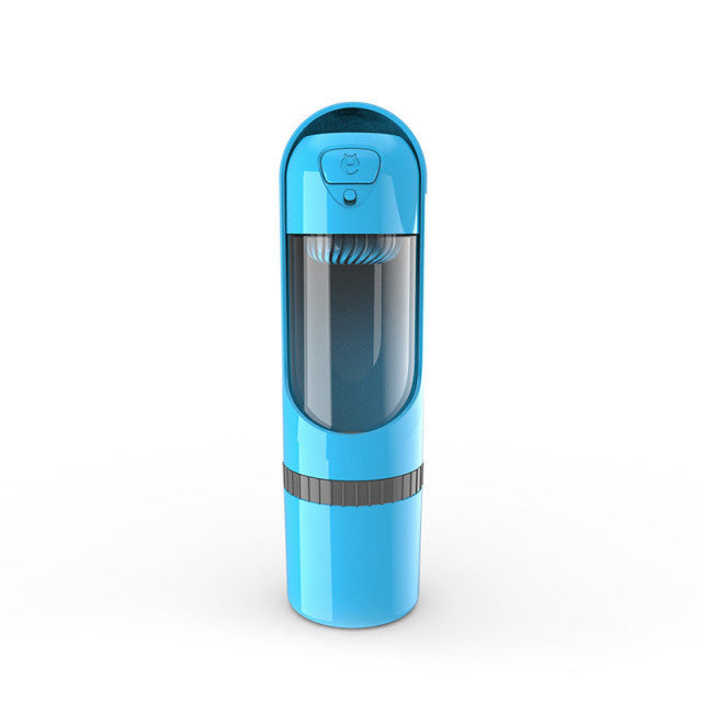 2-in-1 Travel Food and Water Bottle - PawBuddy-Blue-State of Style