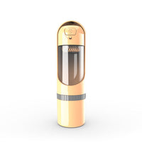 2-in-1 Travel Food and Water Bottle - PawBuddy-Yellow-State of Style