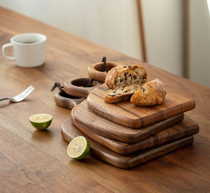 2-Pack Walnut Wooden Cutting Boards - Waldré-State of Style
