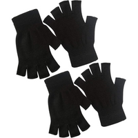 2-Pack Winter Knitted Fingerless Gloves - WarmFlex Set-State of Style