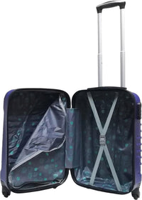 2-piece Dark Blue Hard Shell Suitcase Set – Monaco-State of Style