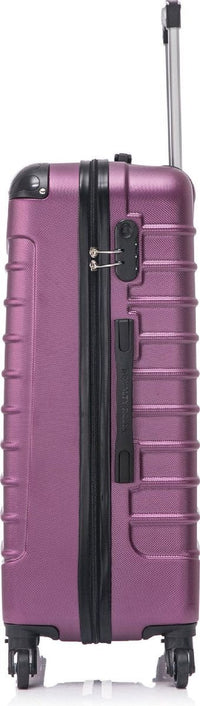 2-piece hard shell suitcase set – Bordeaux-State of Style
