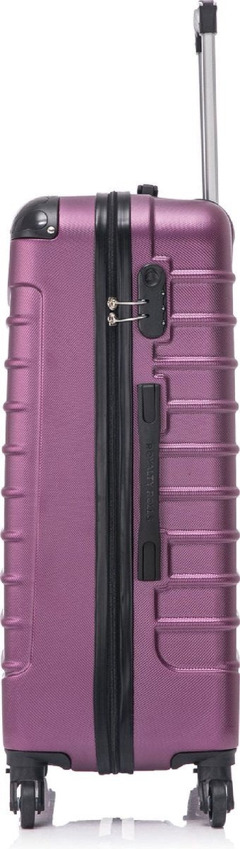 2-piece hard shell suitcase set – Bordeaux-State of Style