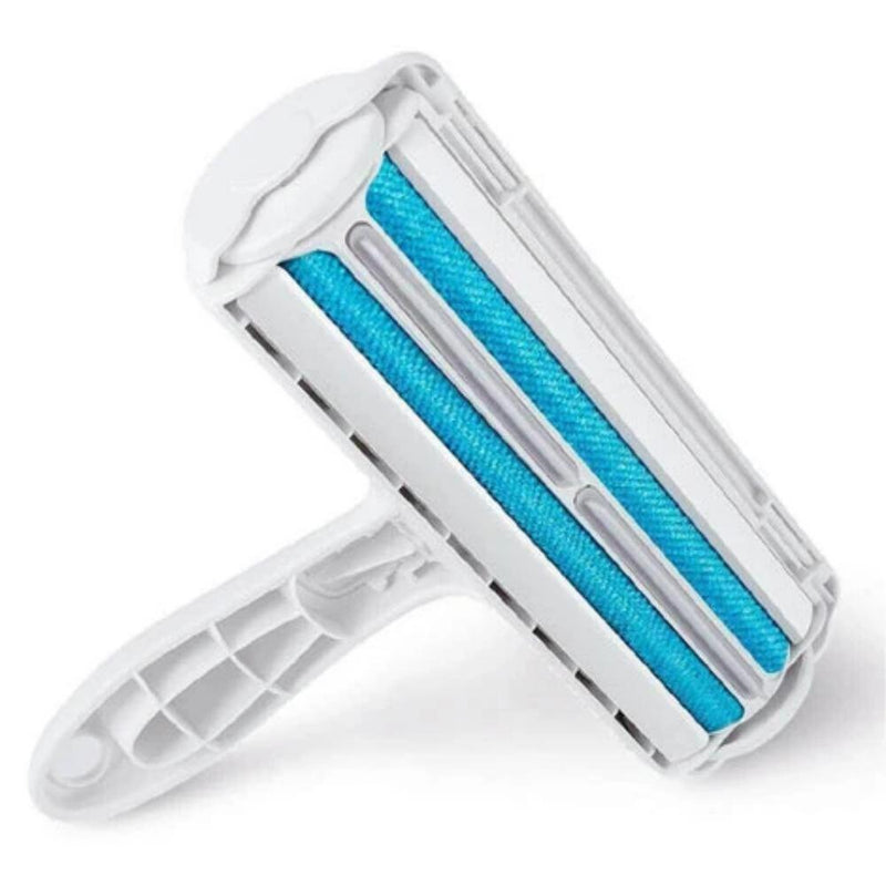 2-Way Pet Hair Remover with Microfiber Roller - FurSweep-Blue-State of Style