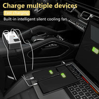 200W Car Inverter – DC 12V to 220V AC With USB-C & Fast Charger-200W-State of Style