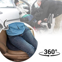 Rotatable memory seat cushion with anti-slip base – Movello