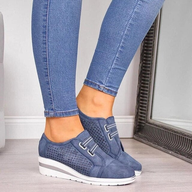 Comfortable women's autumn shoes with arch support – Leandra