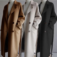 Long Wool Ladies Coat - Isolde