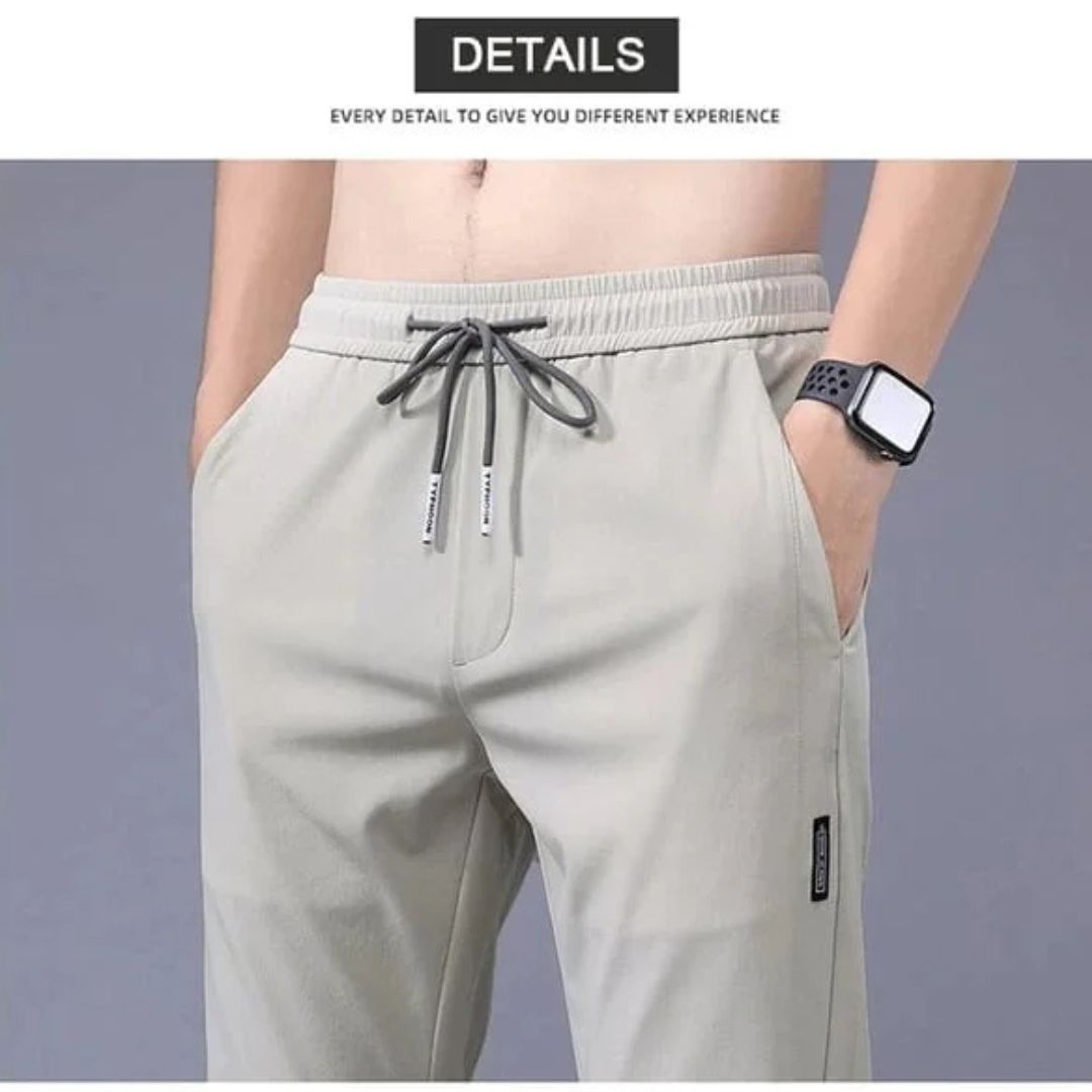 2025 New Models Unisex Quick-Dry Stretch Trousers-Dark grey (Man)-M-State of Style