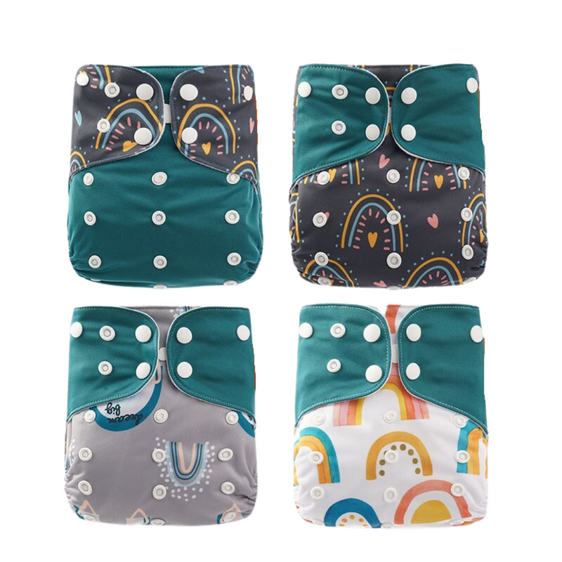 Reusable and leak-proof cloth nappies for babies – eco-friendly nappy pack