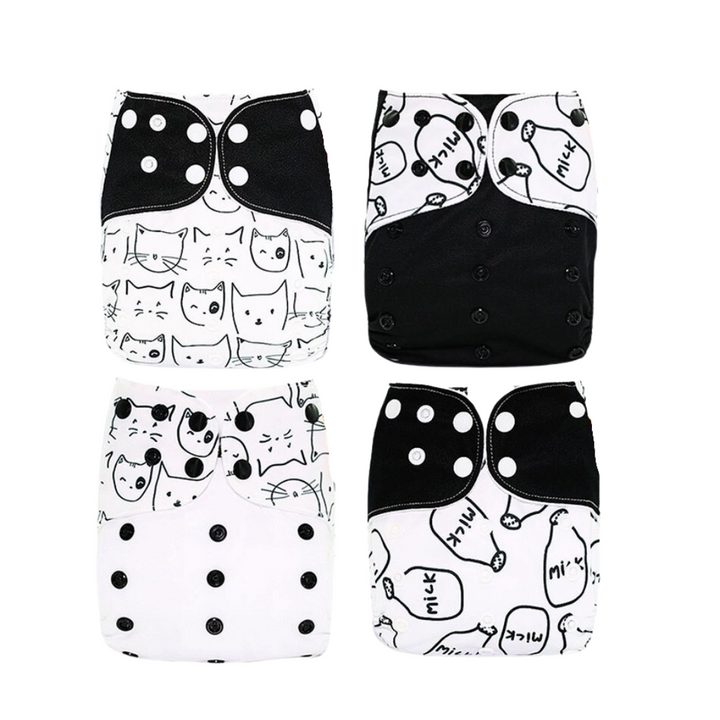 Reusable and leak-proof cloth nappies for babies – eco-friendly nappy pack
