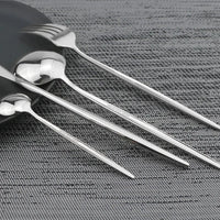 24-piece Stainless Steel Cutlery Set – Aurinox-Silver-State of Style
