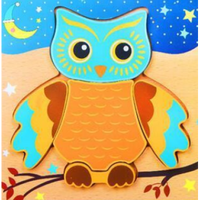 Wooden educational puzzle for toddlers – Montessori discovery set (Buy One Get One Free)