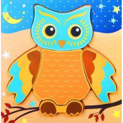 Wooden educational puzzle for toddlers – Montessori discovery set (Buy One Get One Free)