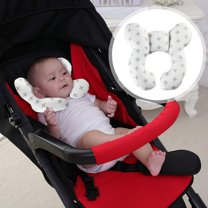 U-shaped baby neck cushion for travel and pram – cuddly support