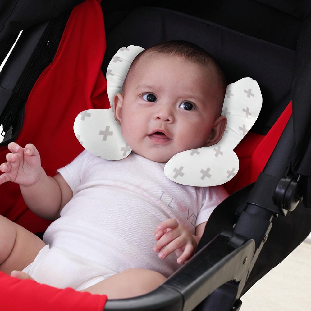 U-shaped baby neck cushion for travel and pram – cuddly support