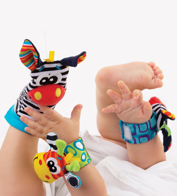 Sensory rattle set for babies with hand and foot play – WobblyFun (Buy 1, get 1 free)
