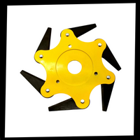 Robust trimmer head with 6 steel blades – TrimmBlade