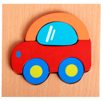 Wooden educational puzzle for toddlers – Montessori discovery set (Buy One Get One Free)