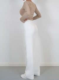 Stylish Wide Ladies Trousers – Aurelia