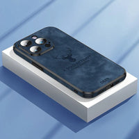 Luxury Deer Leather iPhone Case - Veltro