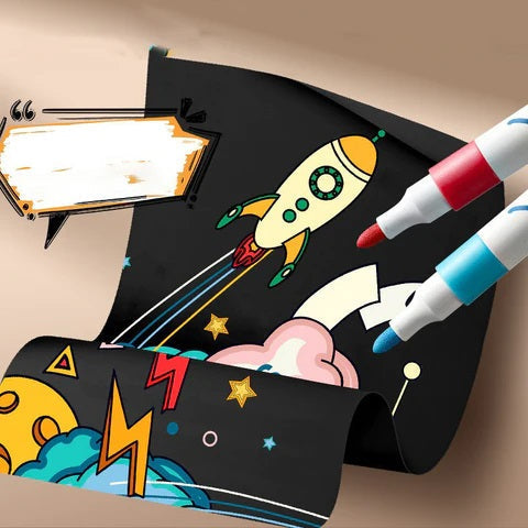 Acrylic paint pens for children and craft projects – available in 12 to 48 colours