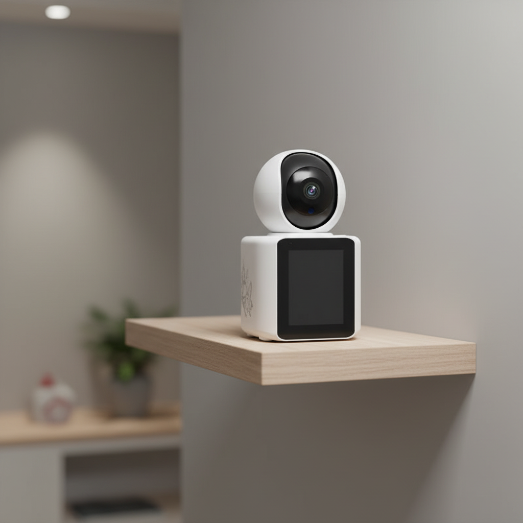 2-way video communication camera with PTZ and night vision – No Worries ...
