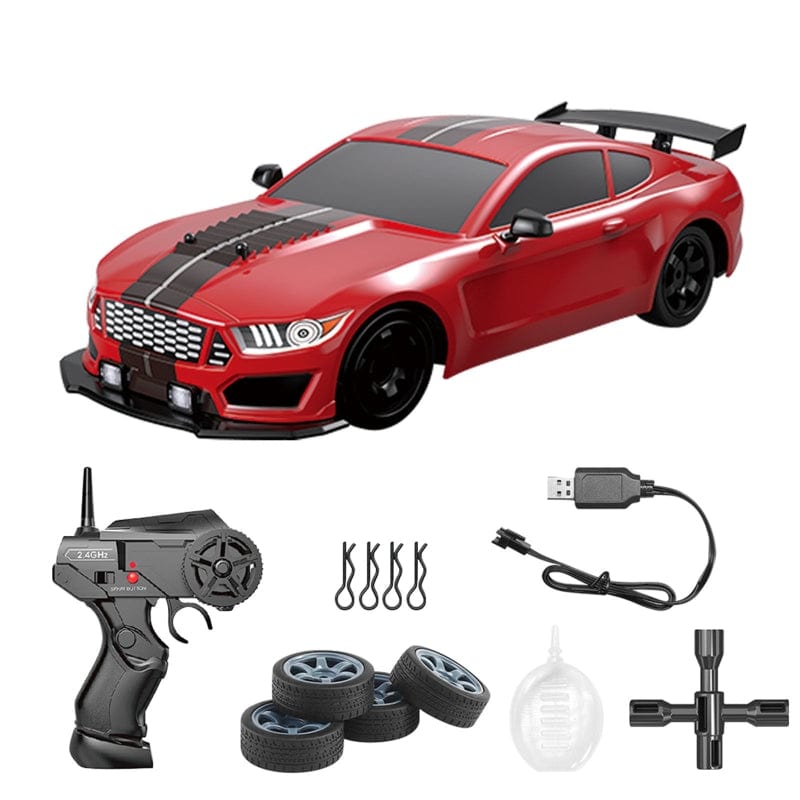 Remote-controlled RC drift car with four-wheel drive – lightning-fast action