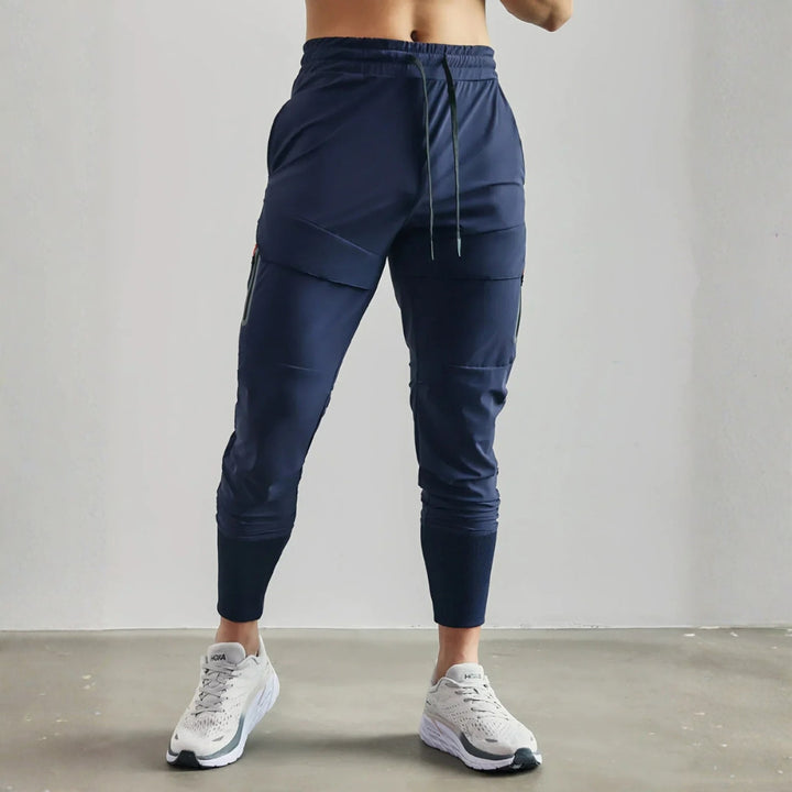 Men's Sports Trousers with Stretch and Pockets – Dario