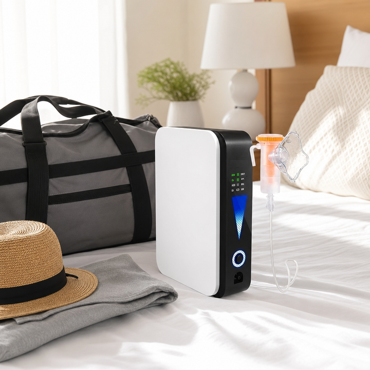 Travel-Friendly Oxygen Concentrator 1-2 L/min – VitalFlow
