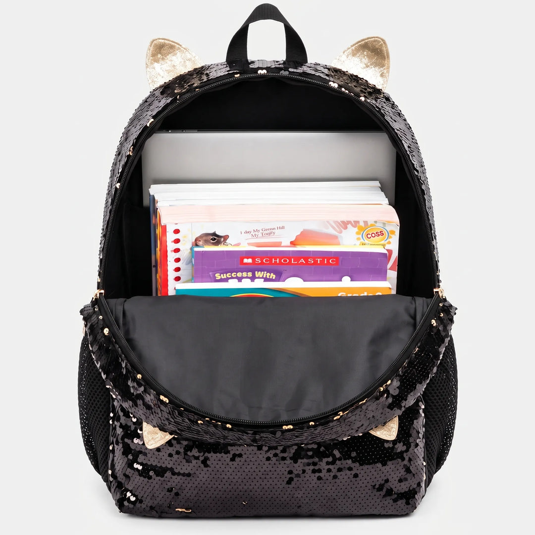 3-Piece Animal Motif School Set - Purrisa