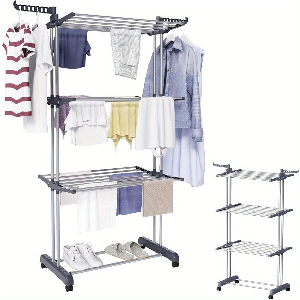 3-Tier Vertical Clothes Airer - Vertira