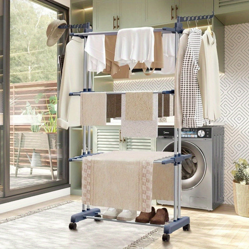 3-Tier Vertical Clothes Airer - Vertira