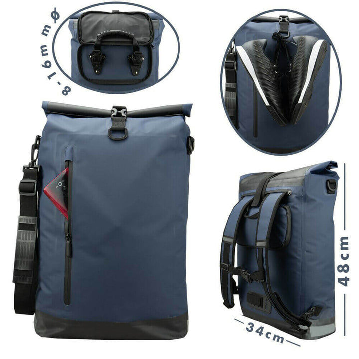 3-in-1 Bike Bag - MultiBag™-Burgundy-State of Style