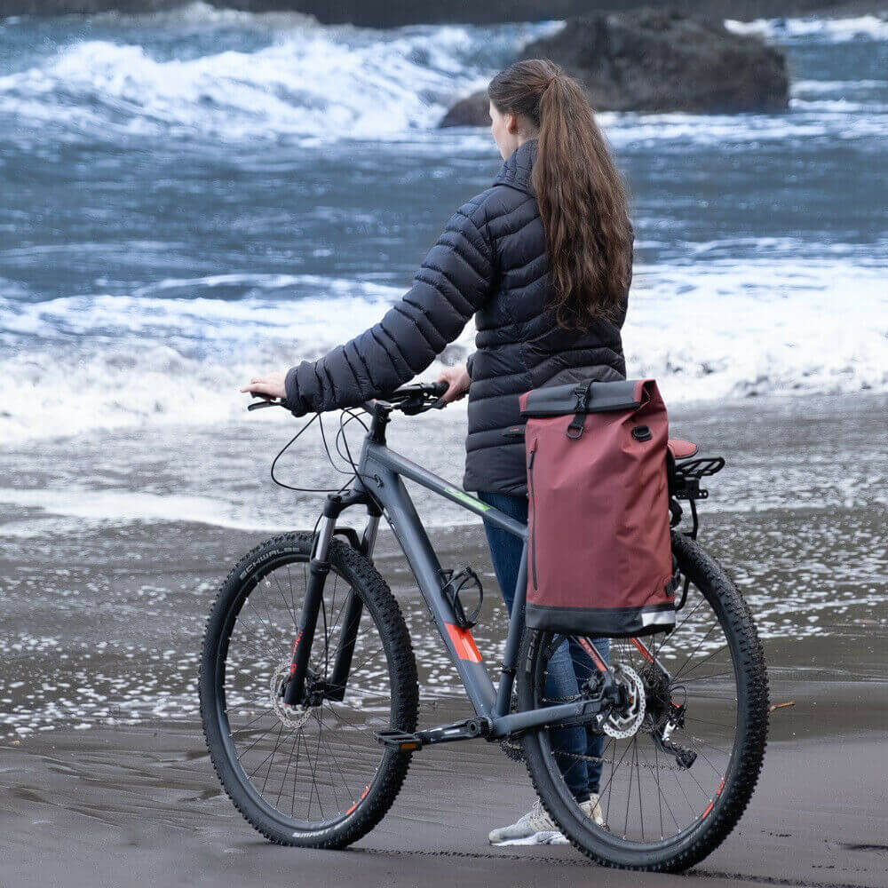 3-in-1 Bike Bag - MultiBag™-Burgundy-State of Style