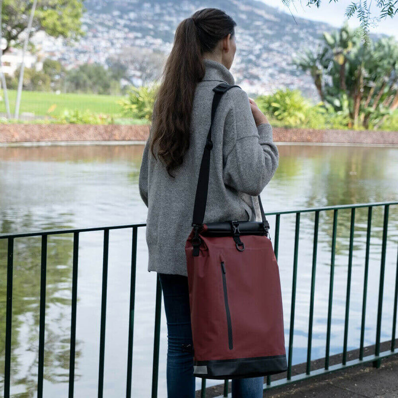 3-in-1 Bike Bag - MultiBag™-Burgundy-State of Style