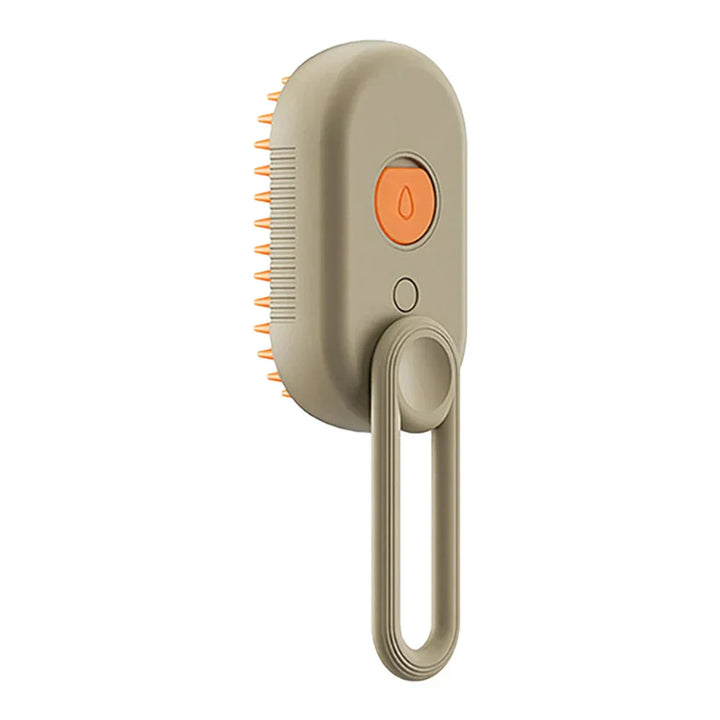 3-in-1 Electric Steam Brush for Pets - SteamPet-Khaki-State of Style