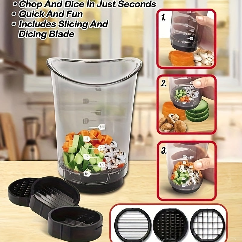 3-in-1 Manual Slicer & Chopper - QuickSlice-State of Style
