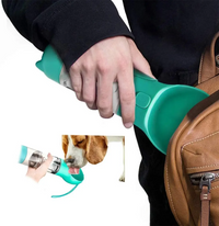 3-in-1 Portable Water Bottle for Pets - PawHydrate Pro-Blue-300ml-State of Style