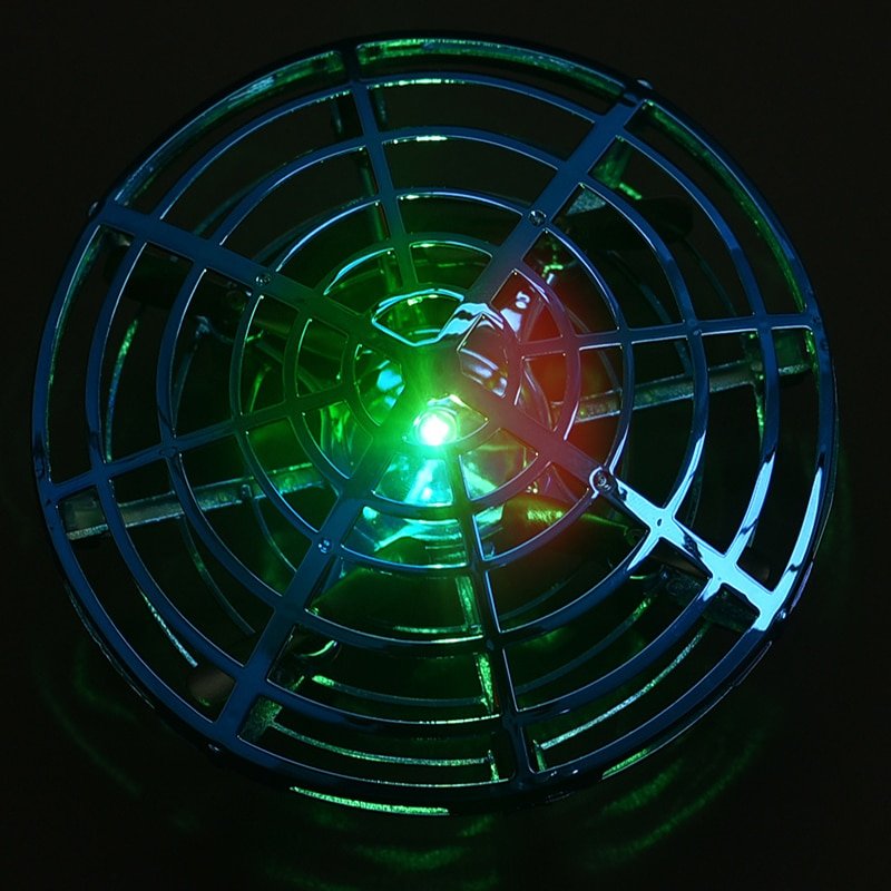 Hand-controlled flying UFO toy – for indoor and outdoor use