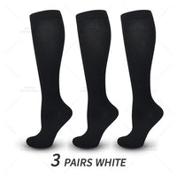 3 Pairs of Knee-High Compression Socks - FitSupport-3 pairs grey-S-M (2.5-5)-State of Style