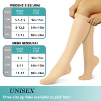 3 Pairs of Knee-High Compression Socks - FitSupport-3 Pairs Grey-S-M (EU 3-6)-State of Style