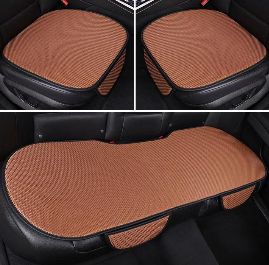 3-Piece Anti-Slip Car Seat Covers with Massage Effect – CoolRide-Black-State of Style