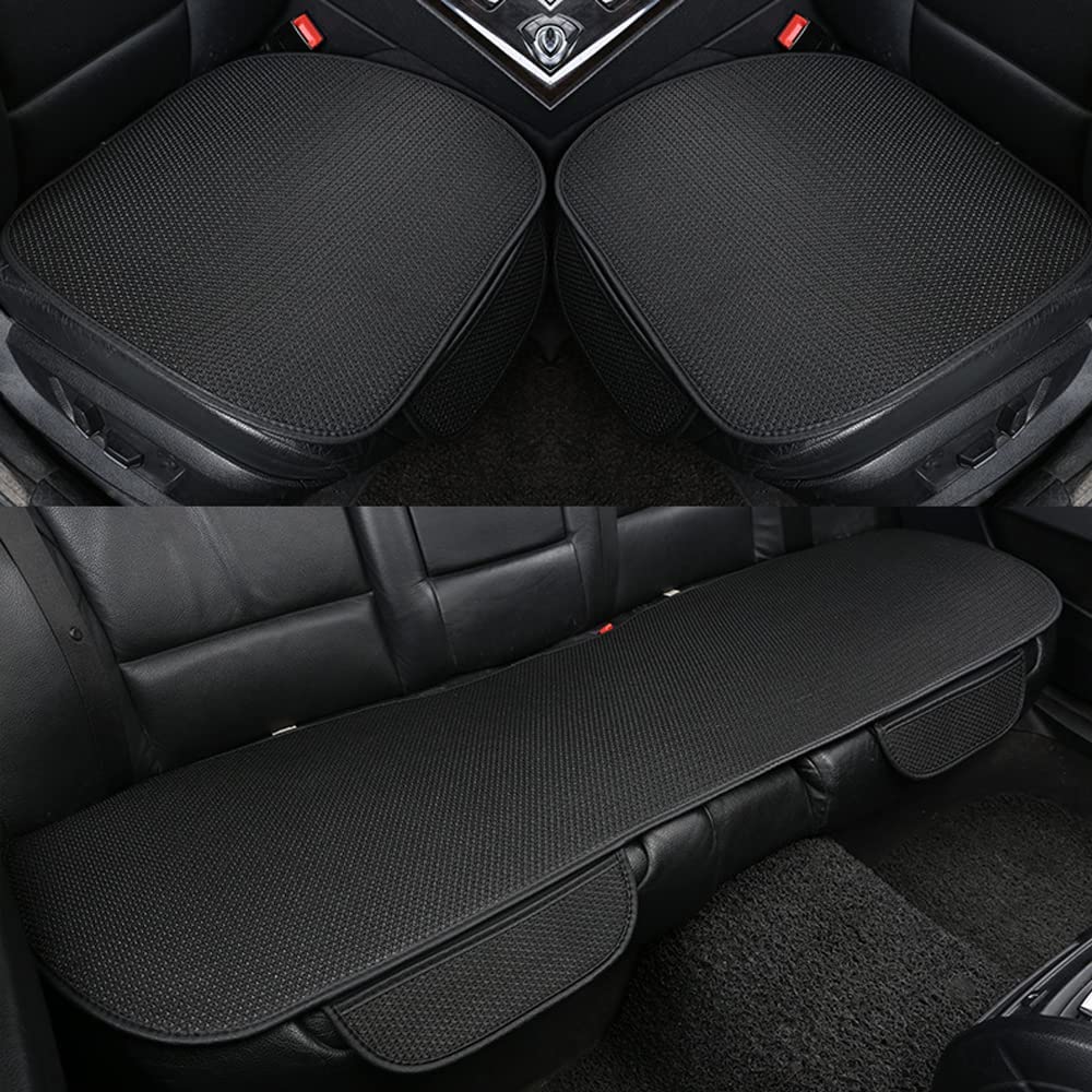 3-Piece Anti-Slip Car Seat Covers with Massage Effect – CoolRide-Black-State of Style