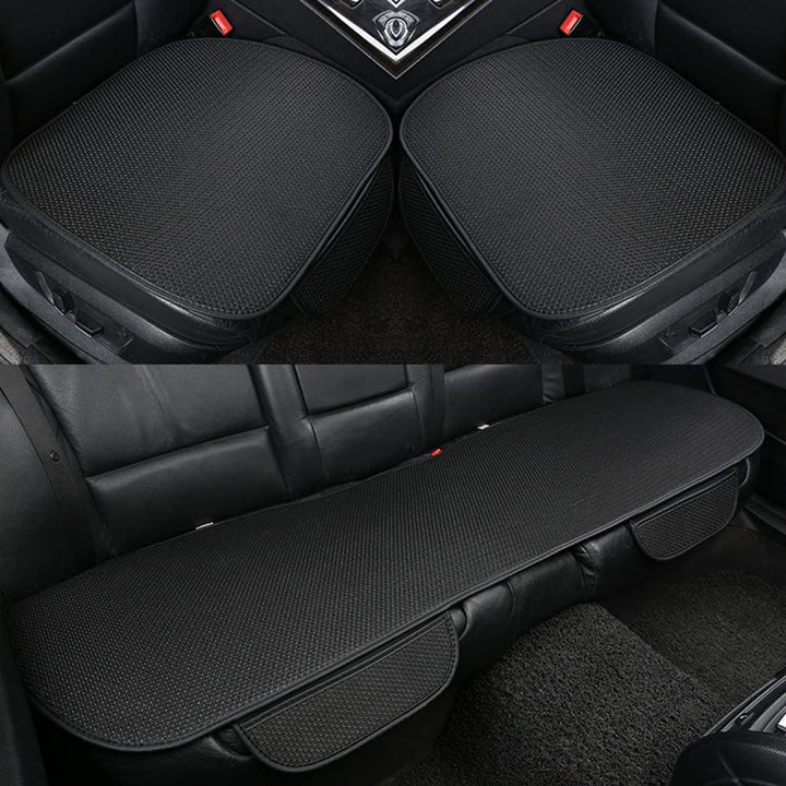 3-Piece Anti-Slip Car Seat Covers with Massage Effect – CoolRide-Black-State of Style