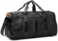Compact Waterproof Gym Duffel with Shoe & Wet Pocket – Unisex Sports Travel Bag