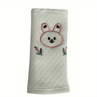 Shoulder pads for pushchairs and car seats – comfort with an animal motif