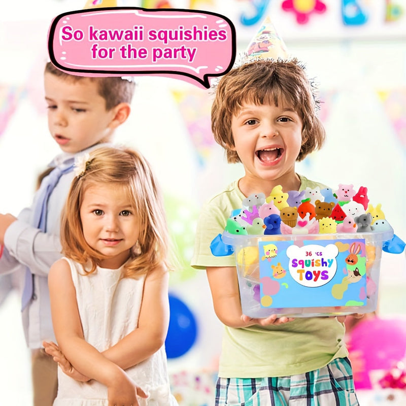 36 Cute Squishy Animal Toys - Kawaii Squeeze Toys-State of Style