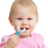 U-shaped children's toothbrush – gentle 360° cleaning for all ages