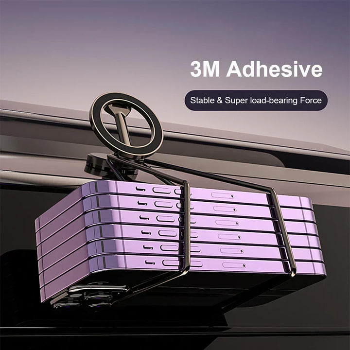 360° Foldable Magnetic Phone Holder for the Car - Strong & Adjustable-State of Style
